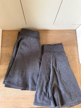 LIKE NEW Set of 2️⃣ Children’s Place Charcoal Gray Skorts